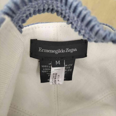 エルメネジルドゼニア Ermenegildo Zegna リネンキャップ メンズ M