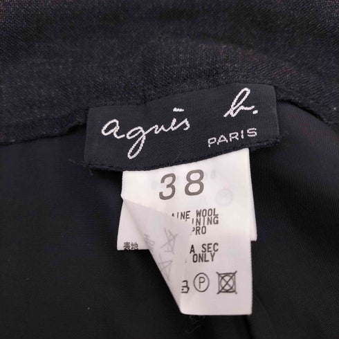 アニエスベー agnes b. PARIS ノータックスラックス レディース 38