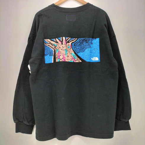 ノースフェイスパープルレーベル THE NORTH FACE PURPLE LABEL 22SS 8oz L/S Graphic Tee 魚 メンズ JPN:L