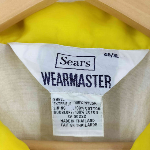 シアーズ Sears 70S タイ製 WEARMASTER コーチジャケット メンズ XL