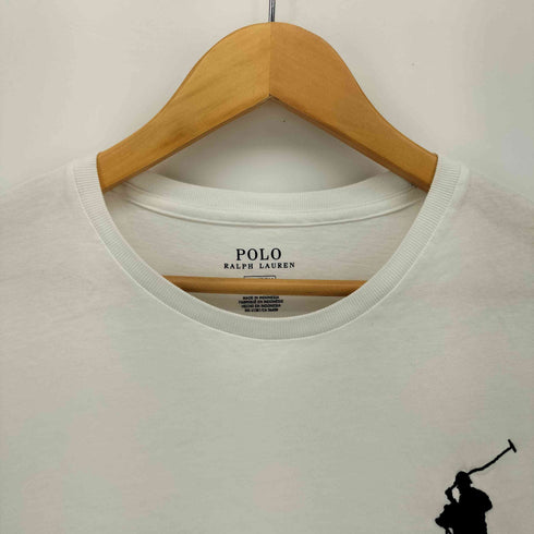 ポロラルフローレン POLO RALPH LAUREN CUSTOM SLIM FIT ビッグポニー ナンバリング 3 クルーネック Tシャツ メンズ import:M