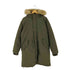 ザラ ZARA ホワイトダッグダウン モッズコート メンズ import:M