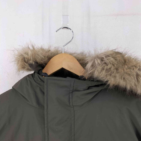 ザラ ZARA ホワイトダッグダウン モッズコート メンズ import:M