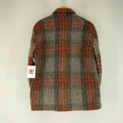 ザラ ZARA チェック柄 ウールジャケット メンズ import:S