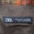 ザラ ZARA チェック柄 ウールジャケット メンズ import:S