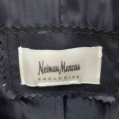 ニーマンマーカス Neiman Marcus キルティング レザーコート レディース
