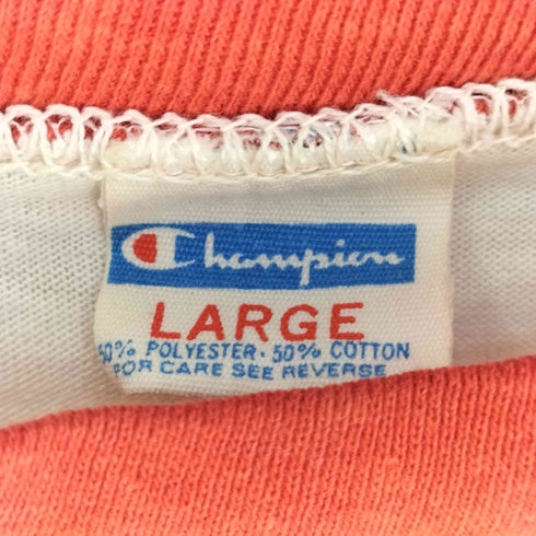 チャンピオン Champion 70~80s バータグ ナンバリング 76 星条旗 ラグラン Tシャツ メンズ import:L