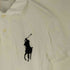 ポロバイラルフローレン Polo by RALPH LAUREN SLIM FIT ビッグポニー 刺繍ロゴ ポロシャツ メンズ import:M