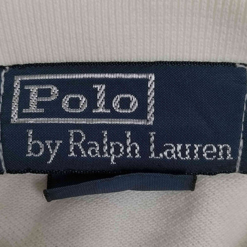 ポロバイラルフローレン Polo by RALPH LAUREN SLIM FIT ビッグポニー 刺繍ロゴ ポロシャツ メンズ import:M
