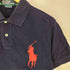 ポロバイラルフローレン Polo by RALPH LAUREN CUSTOM FIT ビッグポニー 刺繍ロゴ 星条旗 ポロシャツ メンズ import:M