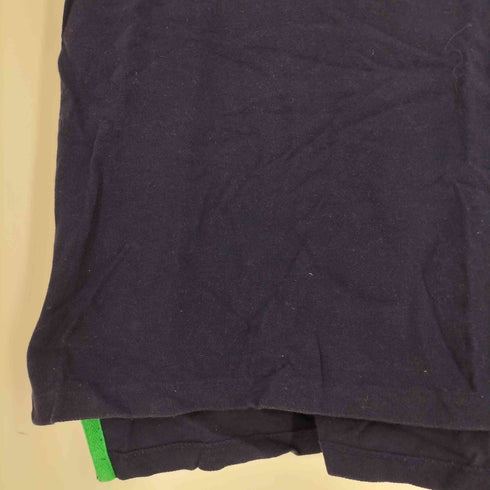 ポロバイラルフローレン Polo by RALPH LAUREN CUSTOM FIT ビッグポニー 刺繍ロゴ 星条旗 ポロシャツ メンズ import:M
