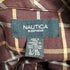 ノーティカ NAUTICA 00s SLEEPWEAR ロゴ刺繍 チェック柄 ロングガウン メンズ L/XL