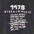 ディーゼル DIESEL 1978 DIESEL MUSIC S/S Tシャツ レディース