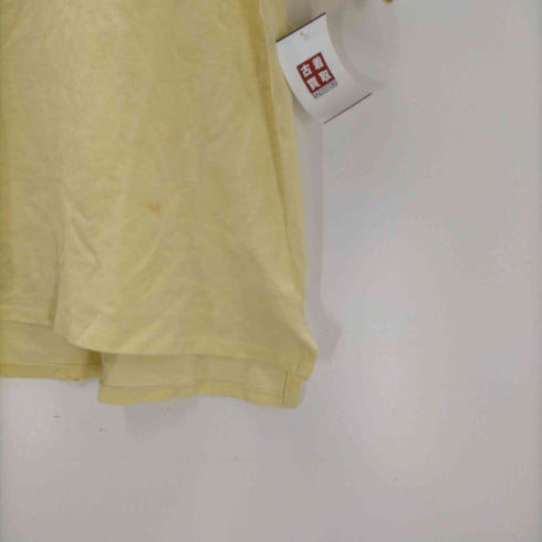 ランズエンド LANDS END 90S USA製 三角タグ S/S 鹿の子 無地 ポロ シャツ メンズ import:L