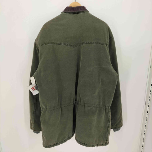 SADDLE KING WESTERN USA製 ダック ウエスタンヨーク オーバー コート デカタロン ジップ メンズ import:L