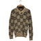 ダブルアールエルラルフローレン RRL RALPH LAUREN シルク混 HAND KNIT ノルディック ショールカラー ニット メンズ import:XS