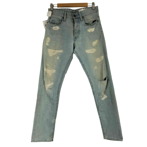 ジースターロー G-STAR RAW ダメージ加工 テーパードジーンズ メンズ