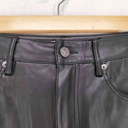 ザラ ZARA フェイクレザー パンツ レディース 165/62A
