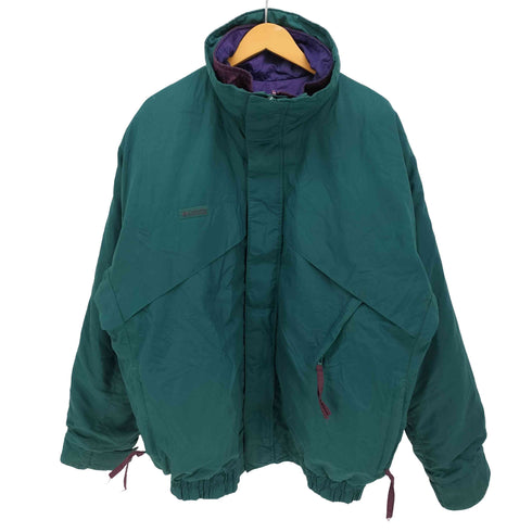 コロンビア Columbia スタンドネック ナイロンジャケット インナーダウンジャケット メンズ import:L