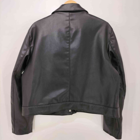 ザラ ZARA A-2型 フェイクレザー ジャケット レディース import:XL