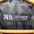 ザラ ZARA A-2型 フェイクレザー ジャケット レディース import:XL
