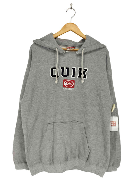 クイックシルバー Quiksilver フロントロゴプルオーバーパーカー メンズ JPN:L
