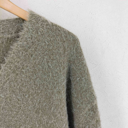 GUELL Shaggy Knit Cardigan メンズ XL