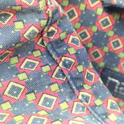 ノーティカ NAUTICA 総柄 ボタンダウン L/Sシャツ メンズ import:L