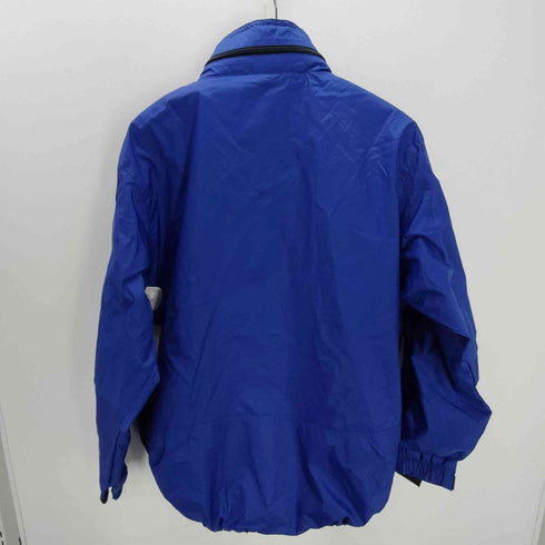 ギャップ Gap 00S 00AW OLD デカタグ 裏地メッシュ リップストップ パッカブル フード フルジップ ナイロン シェル ブルゾン ジャケット 裾ドローコード メンズ import:M