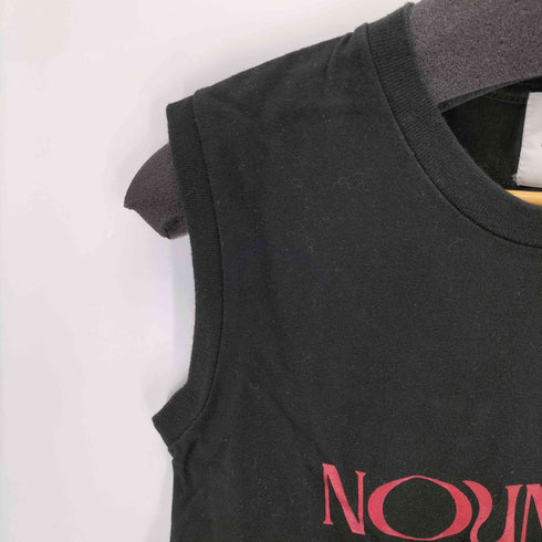 NOUNLESS ロゴタンクトップ レディース