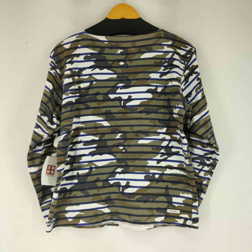 ソフネット SOPHNET. ボーダー 迷彩 L/S カットソー メンズ JPN:S