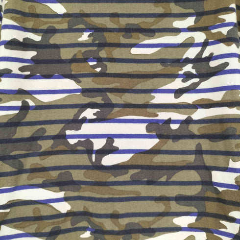 ソフネット SOPHNET. ボーダー 迷彩 L/S カットソー メンズ JPN:S