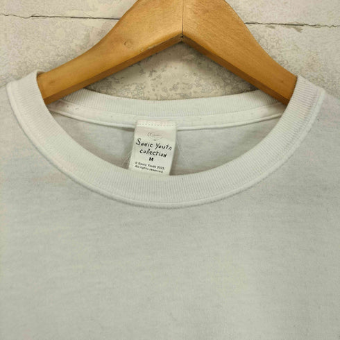 ロクビューティーアンドユースユナイテッドアローズ 6 BEAUTY & YOUTH UNITED ARROWS フロントプリント バンドTシャツ メンズ import:M