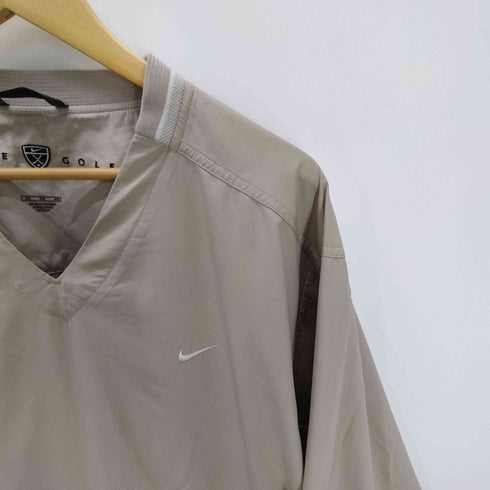 ナイキゴルフ NIKE GOLF 00S スウッシュ ロゴ 刺繍 Vネック ピステ プルオーバー カットソー メンズ import:XL