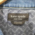 ケイトスペード Kate spade 3rd型 デニムジャケット レディース import:M