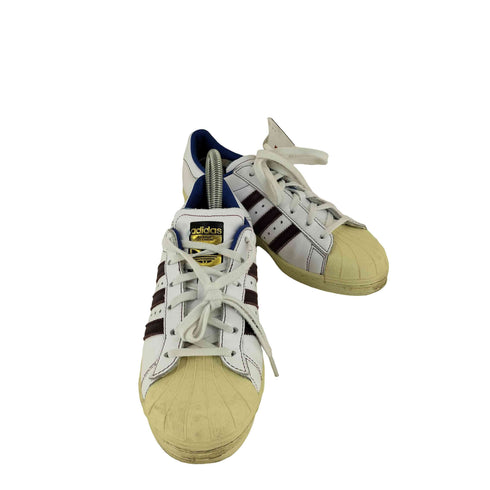 アディダスオリジナルス adidas Originals SUPERSTAR 82 RANA スーパースター WHITE MAROON ローカットスニーカー レディース JPN:24