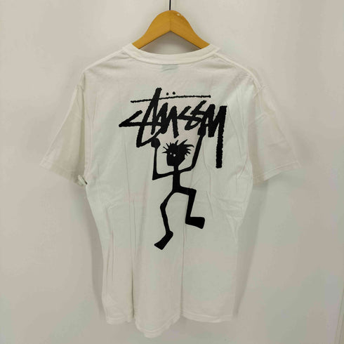 ステューシー Stussy SHADOW MAN TEE シャドウマン プリント S/S クルーネック Tシャツ メンズ import:M