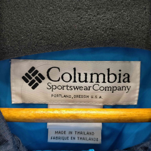 コロンビアスポーツウェア Columbia Sportswear 90-00S リップストップ スイッチング バイカラー ナイロン マウンテン ジャケット 裾ドローコード レディース import:L