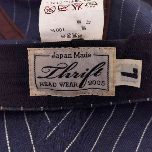 THRIFT ワークキャップ ハンチング メンズ L