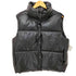 ザラ ZARA フェイクレザーパフベスト レディース import:L