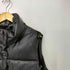 ザラ ZARA フェイクレザーパフベスト レディース import:L