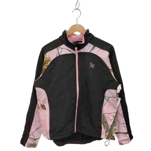 BUSHMASTER 裏地フリースツリーカモジップアップジャケット レディース import:L