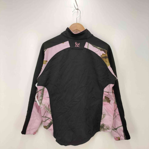 BUSHMASTER 裏地フリースツリーカモジップアップジャケット レディース import:L