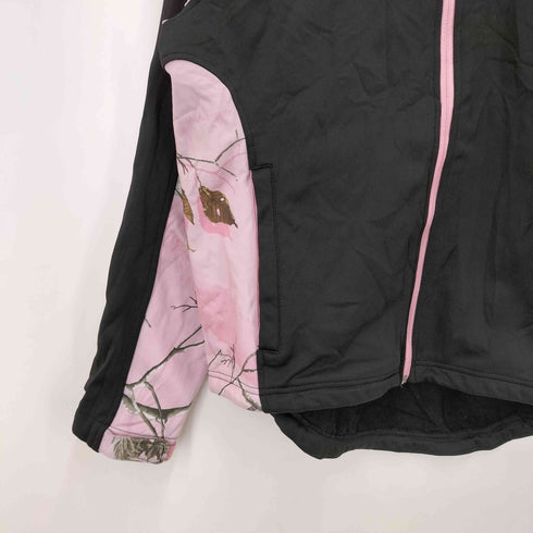 BUSHMASTER 裏地フリースツリーカモジップアップジャケット レディース import:L