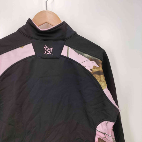 BUSHMASTER 裏地フリースツリーカモジップアップジャケット レディース import:L