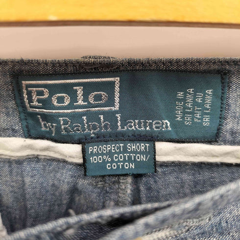 ポロバイラルフローレン Polo by RALPH LAUREN PROSPECT SHORT シャンブレー コットン ショーツ ハーフ パンツ メンズ 33