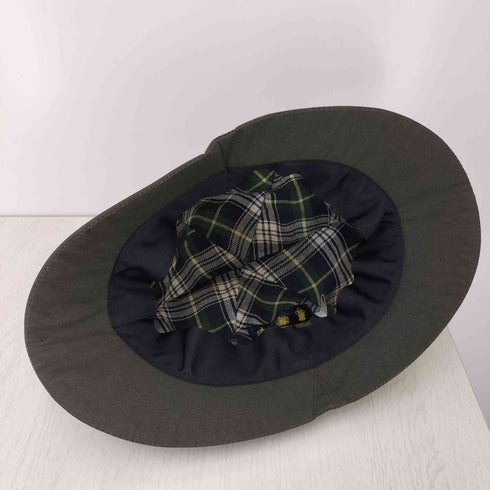 バブアー Barbour 英国製 オイルドバケットハット メンズ 7 5/8