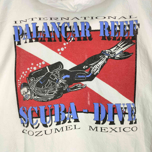 PASSION TROPICAL SCUBA 袖ロゴバックプリントジップアップジャケット メンズ JPN:L