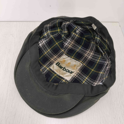 バブアー Barbour スコットランド製 オイルドハンチングキャップ メンズ 7 5/8