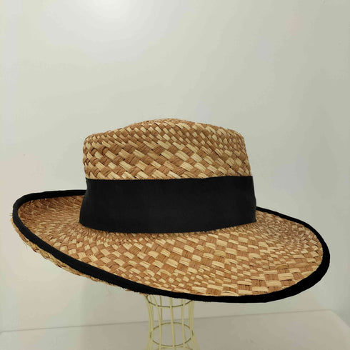 ナインテイラー Nine Tailor Ros Hat EX ラフィア 麦わら帽子 ストローハット メンズ